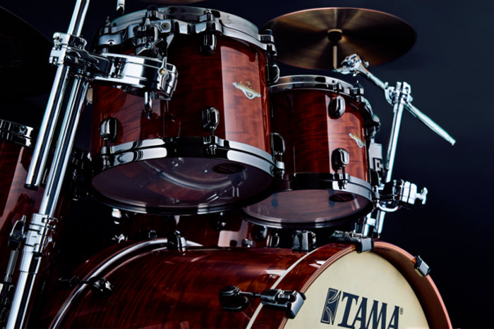 Starclassic Bubinga Drum Kit with Figured African Cherry Outer Ply